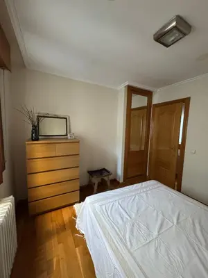 Cama o camas de una habitación en Piso céntrico en Bejar