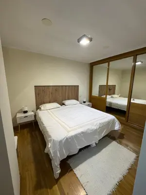 Cama o camas de una habitación en Piso céntrico en Bejar