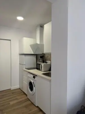 Una cocina o zona de cocina en Apartamentos turisticos AMITIÉ 7 Centro
