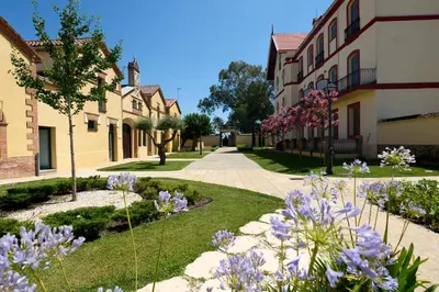 Jardín al aire libre en Hotel Rural Palacio Haza de la Concepción