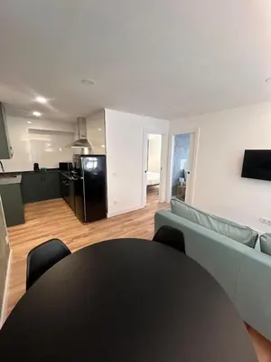 Una cocina o zona de cocina en VI Apartamento dos dormitorios junto a Plaza Mayor