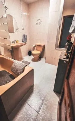 Un baño de Casa Rural Los nietos de Pura