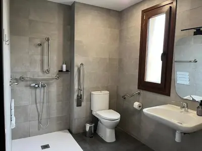 Un baño de Tres Olivos