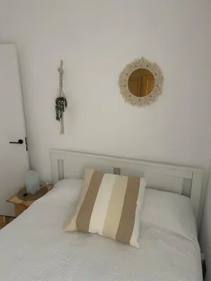 Cama o camas de una habitación en VUT Torreón de los Guzmanes
