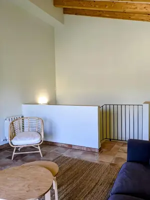 Zona de estar de Alojamientos de turismo rural LA ESMERALDA
