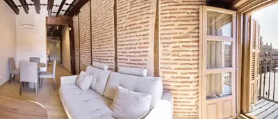 Zona de estar de Plaza mayor 19 Collection Luxury