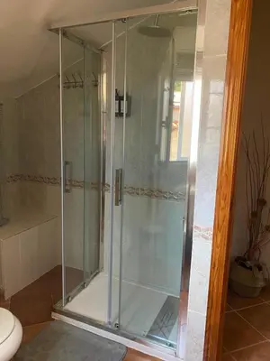 Un baño de Casa Rural La Abuela Obdulia