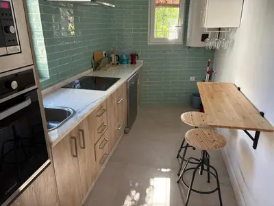 Una cocina o zona de cocina en Casa Pradillo