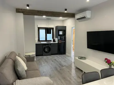 Una televisión o centro de entretenimiento en Willmark 4