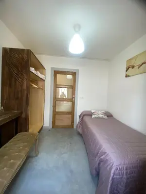 Cama o camas de una habitación en Secreto del Tormes