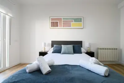 Cama o camas de una habitación en APT-Inside the Wall-Family,Games,Relax,History