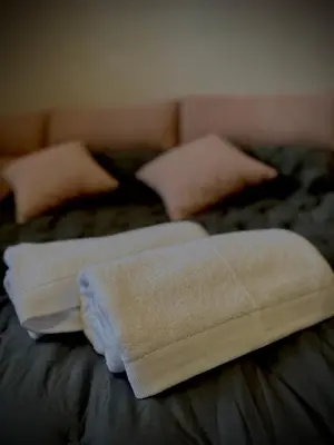 Cama o camas de una habitación en Cómodo apartamento a un paso del centro de Salamanca La Posada Charra 6 APART-37-278