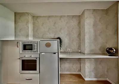 Una cocina o zona de cocina en Cómodo apartamento a un paso del centro de Salamanca La Posada Charra 6 APART-37-278