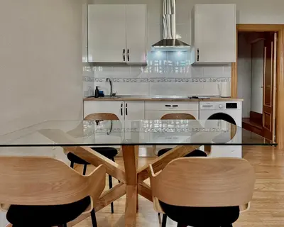 Una cocina o zona de cocina en Cómodo apartamento a un paso del centro de Salamanca La Posada Charra 6 APART-37-278