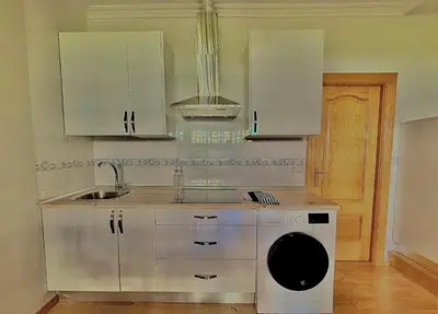 Una cocina o zona de cocina en Cómodo apartamento a un paso del centro de Salamanca La Posada Charra 6 APART-37-278