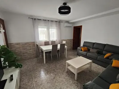 Zona de estar de La Guinda del Jerte Apartamento Turistico