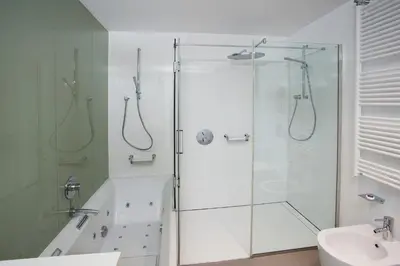 Un baño de Parador de Caceres