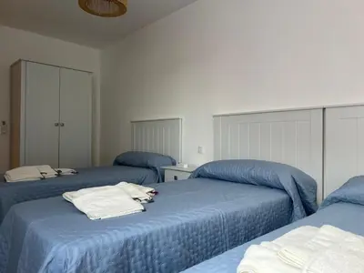 Cama o camas de una habitación en Casa Sol y Valle