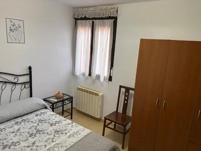 Cama o camas de una habitación en VUT Ajates 32