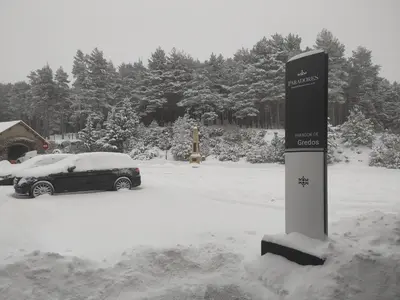 Parador de Gredos en invierno