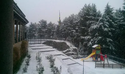Parador de Gredos en invierno