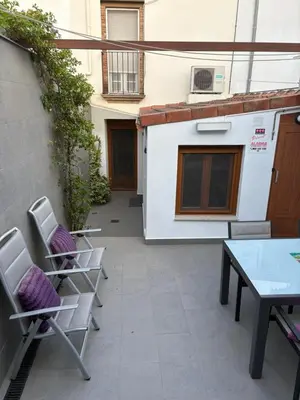 Un balcón o terraza de Apartamentos Nacho