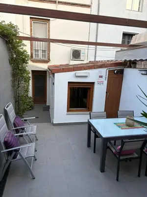 Un balcón o terraza de Apartamentos Nacho