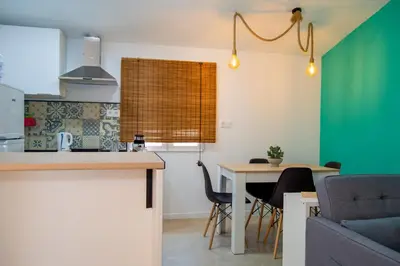 Una cocina o zona de cocina en Apartamentos rurales ataecina