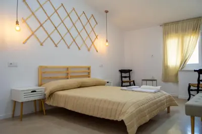 Cama o camas de una habitación en Apartamentos rurales ataecina
