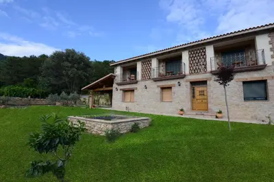 Jardín al aire libre en El Secadero