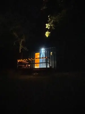 Plano de El Roble Glamping - Cabaña Container - Pet Friendly