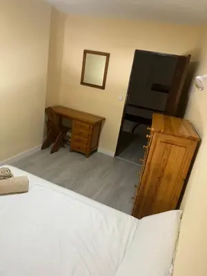 Cama o camas de una habitación en El encuentro