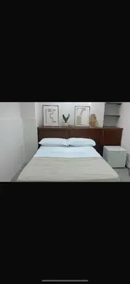 Cama o camas de una habitación en Hostal Apolo III