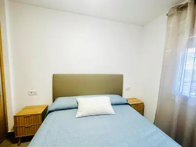 Cama o camas de una habitación en VUT La Ermita