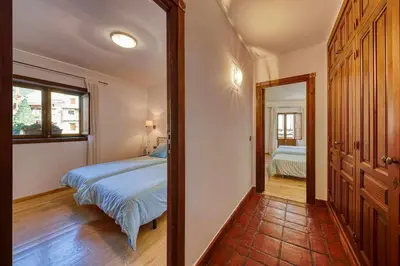 Cama o camas de una habitación en Casa Cuesta del Reloj
