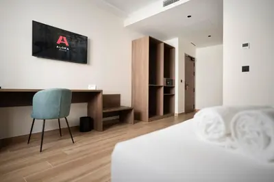 Cama o camas de una habitación en Alora Hotel Mérida