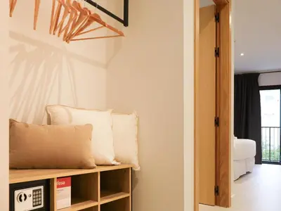 Cama o camas de una habitación en TAYP Navalmoral