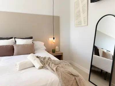 Cama o camas de una habitación en TAYP Navalmoral