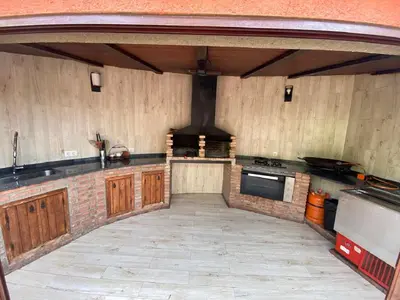Una cocina o zona de cocina en Virgen de la Cabeza