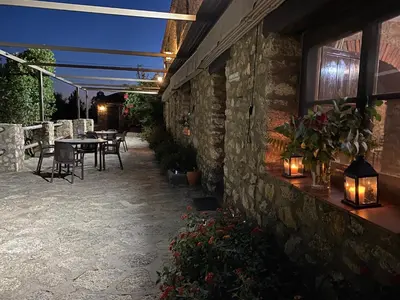 Un patio o zona al aire libre en Virgen de la Cabeza