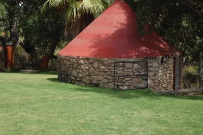 Jardín al aire libre en Virgen de la Cabeza