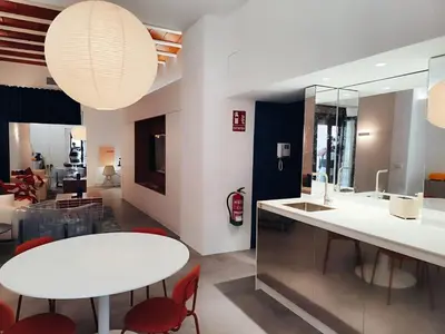 Zona de estar de Apartamento Loft Godoy Collection Luxury