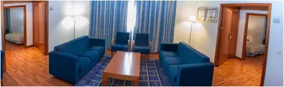 Zona de estar de Extremadura Hotel
