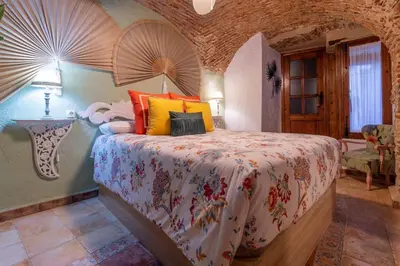 Cama o camas de una habitación en AT La Habanera By Kubik