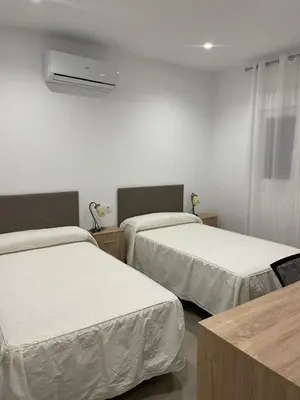 Cama o camas de una habitación en Las Pesebreras