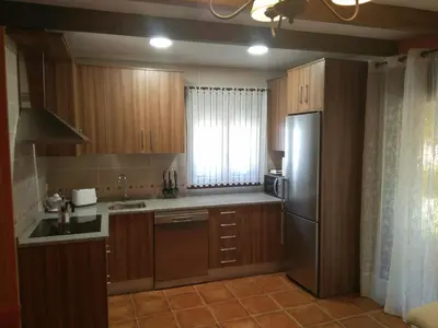 Una cocina o zona de cocina en La Esquina de Animas