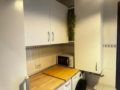 Una cocina o zona de cocina en La Galería de la Rúa