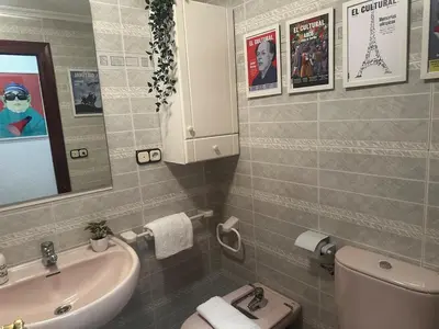 Un baño de La Galería de la Rúa