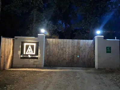 Plano de El Roble Glamping - Cabaña Alpina Familiar