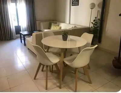 Zona de estar de Duplex con Garaje